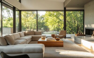 Des salles de séjour modernes pour la maison : le mobilier essentiel pour un salon minimaliste