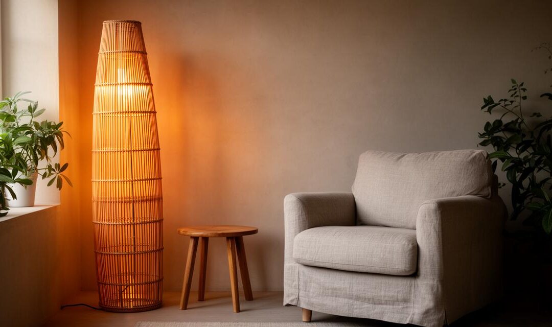 Lampadaire en Rotin Salon : Guide Complet pour Illuminer Votre Espace avec Style